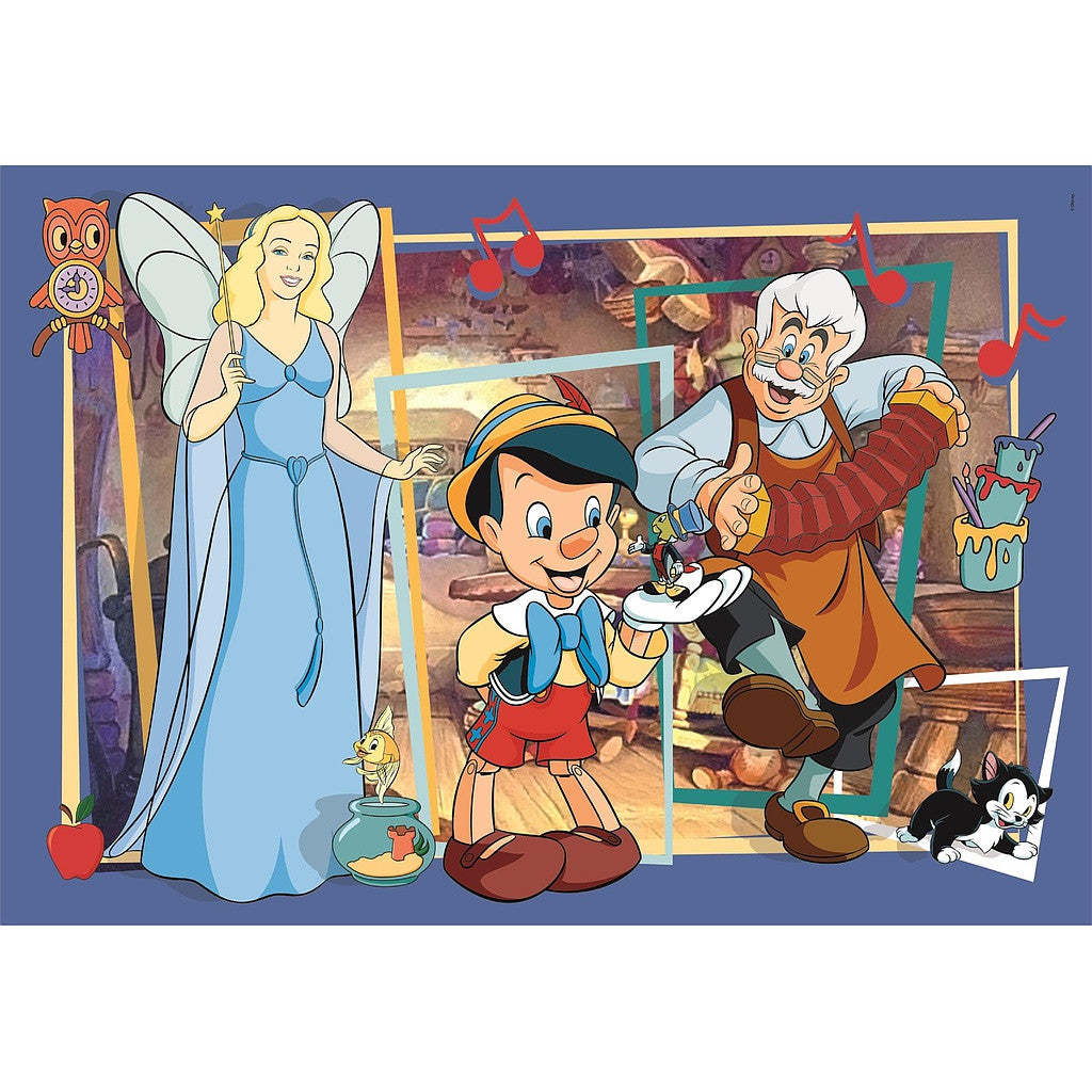 Disney Classics Pinokio 104 gabalu Clementoni puzle