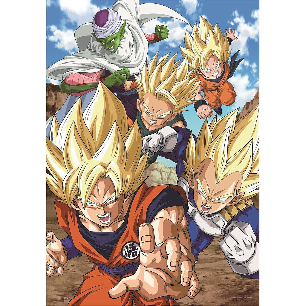 Dragon Ball Saiyan 104 db-os puzle Clementoni