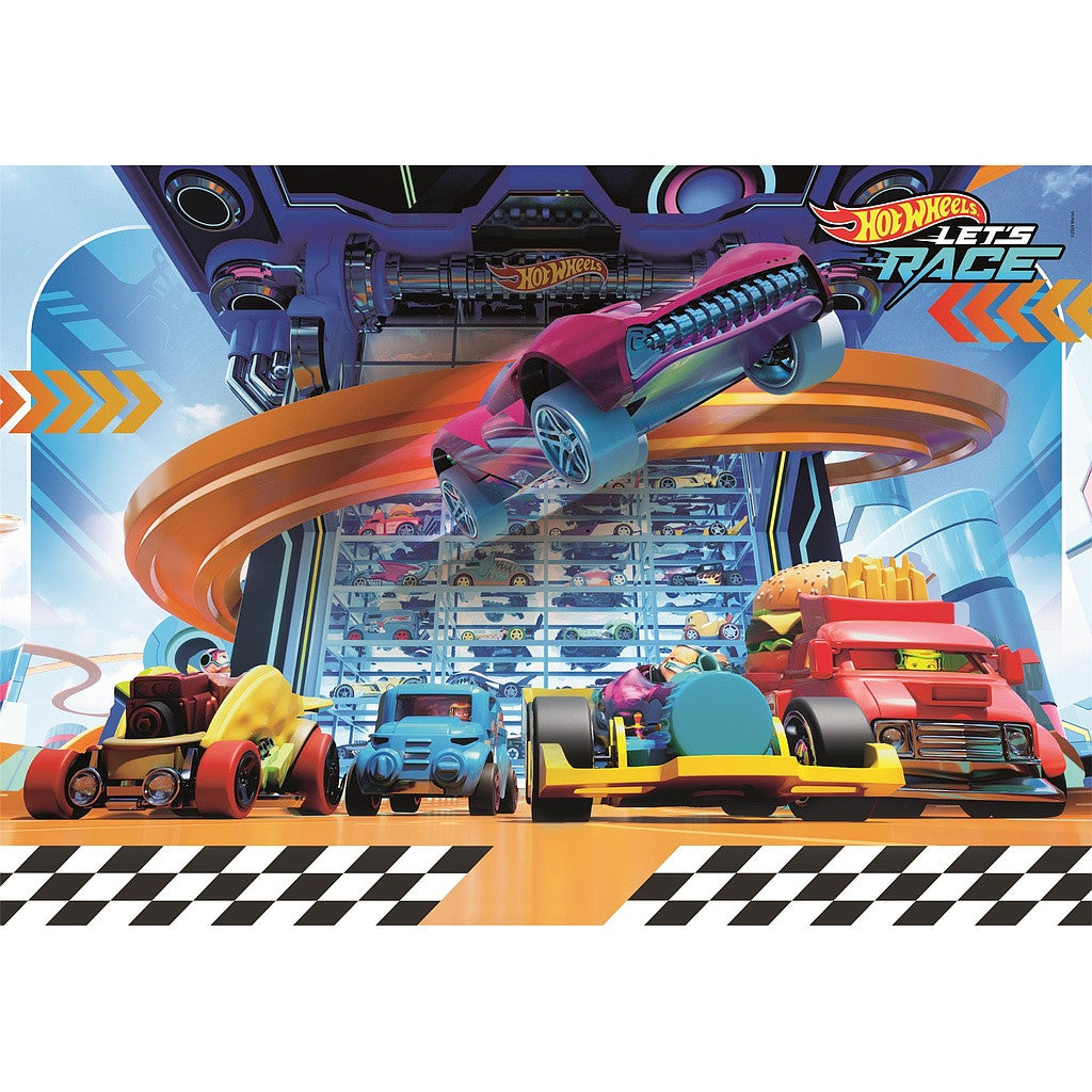Hot Wheels Mid-air 104 db-os puzle Clementoni