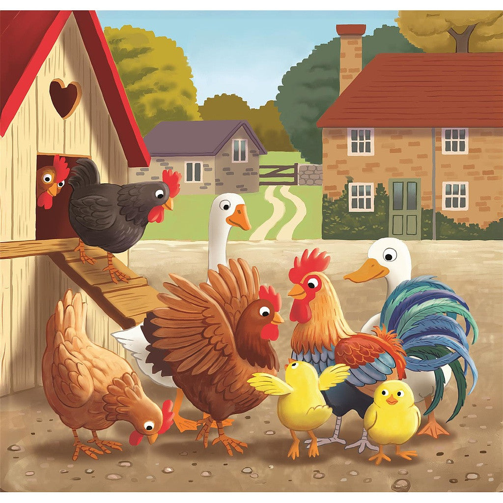 Clementoni "Farm Moments" 3x48 gabalu puzle