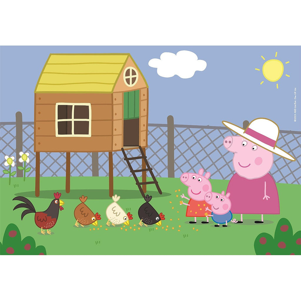 Peppa malac Chicken Coop 60 db-os maxi puzle Clementoni