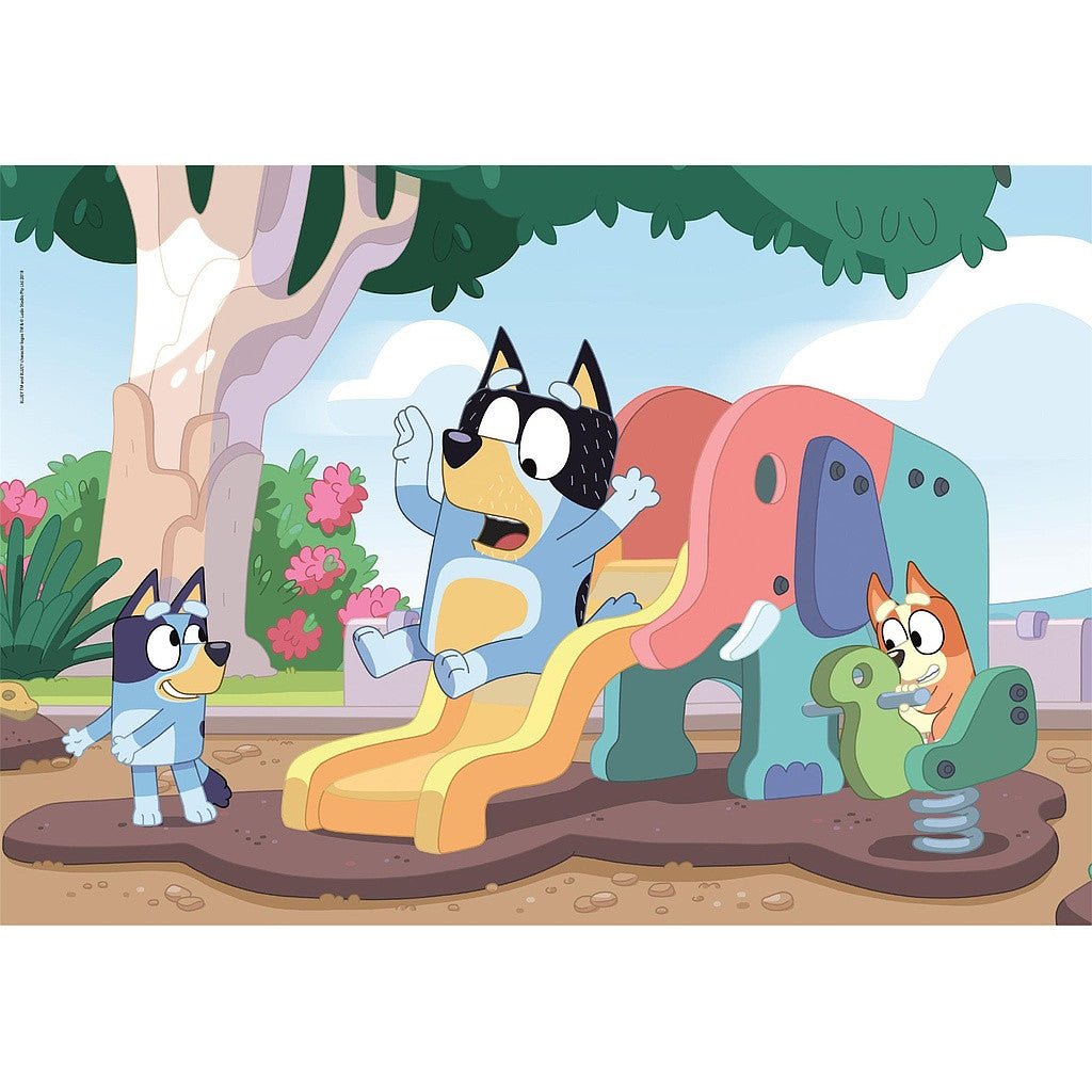 Bluey Playground 104 db-os puzle Clementoni