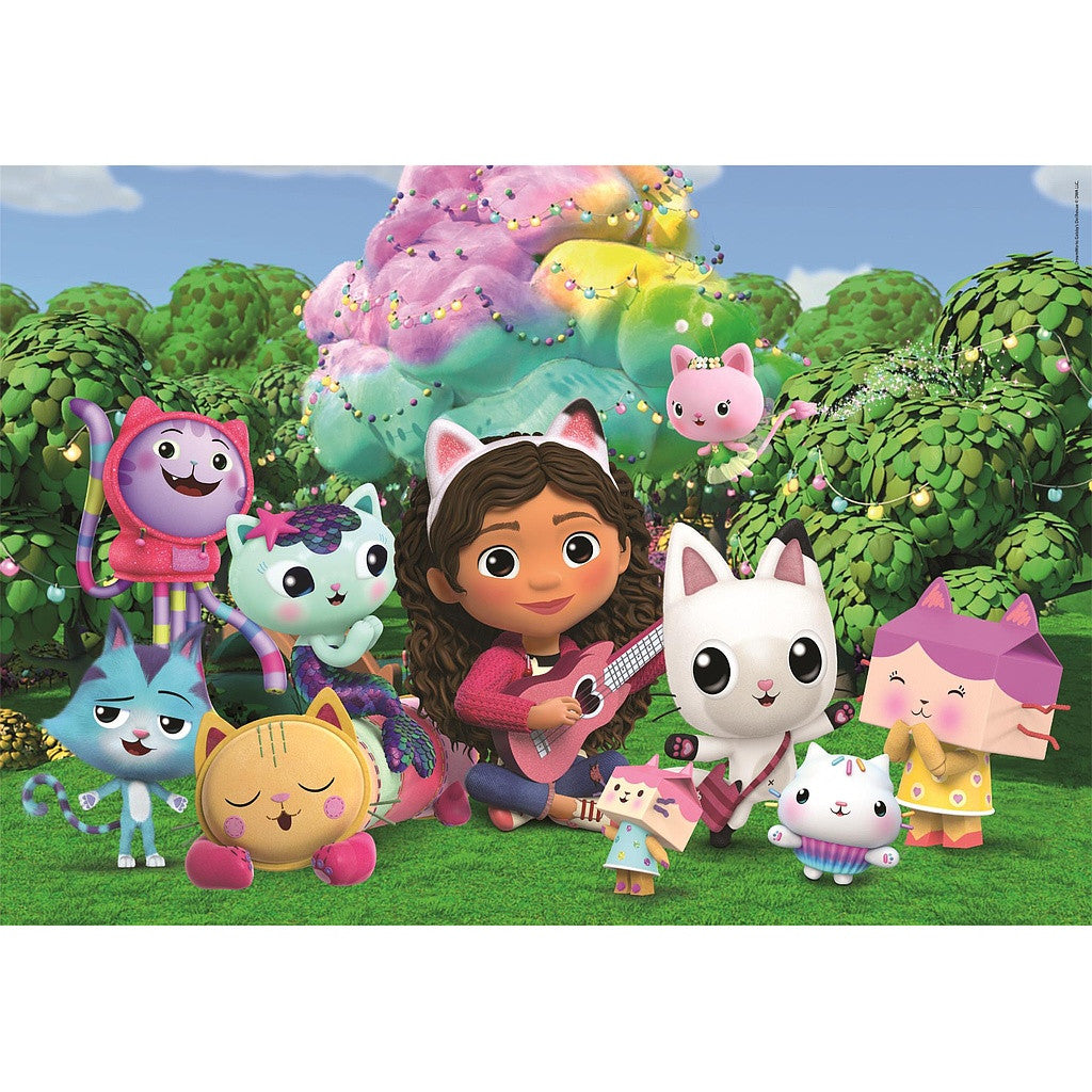 Gabby's Dollhouse Rainbow-Tree 24 gabalu maksi puzle Clementoni