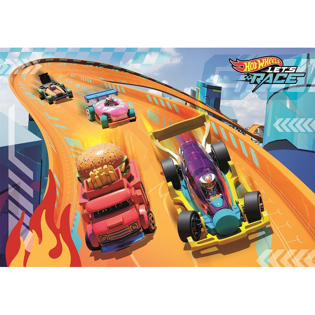 Hot Wheels Fire Track 24 db-os maxi puzle Clementoni
