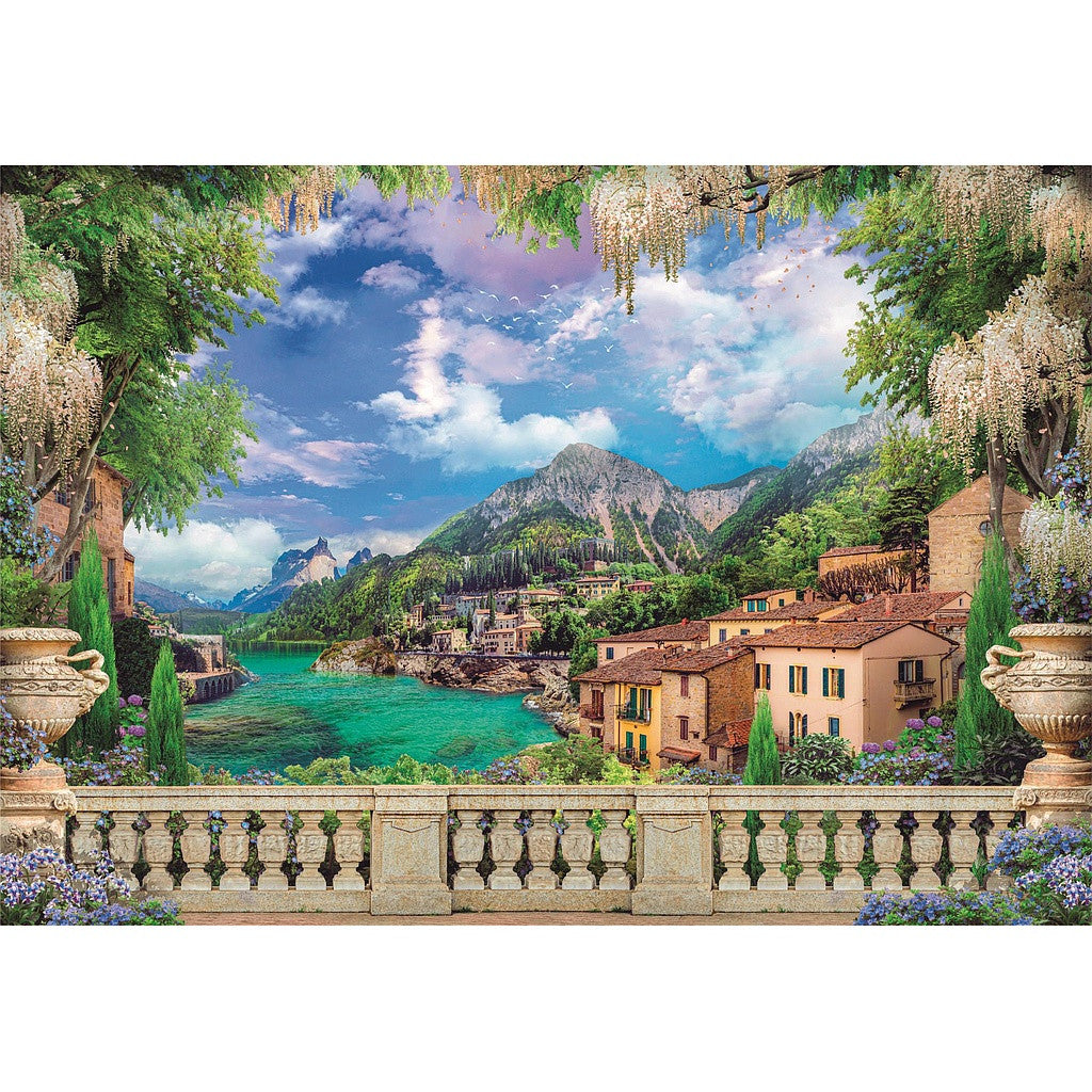 Clementoni puzle "Cities Lush Terrace Landscape" - 3000 gabaliņu