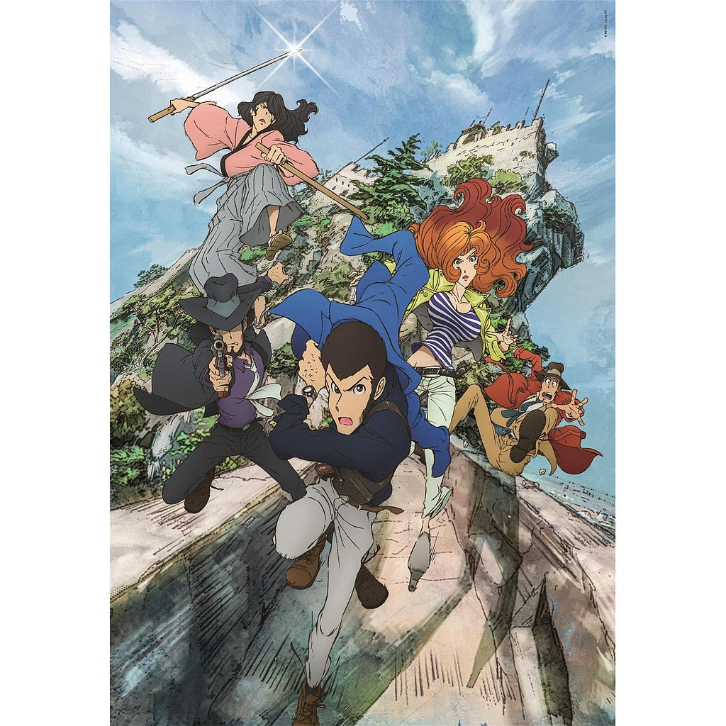 Anime Lupin III 1000 detaļu kompakta puzle Clementoni