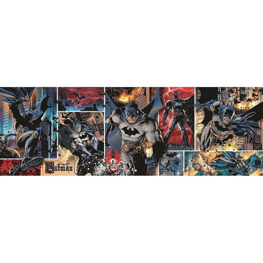 Batman Fight 1000 db-os panorāmas puzle Clementoni