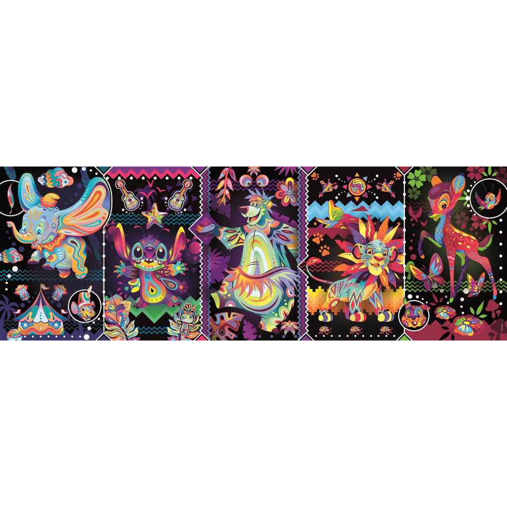 Disney Classics Starlight 1000 detaļu panorāmas puzle Clementoni