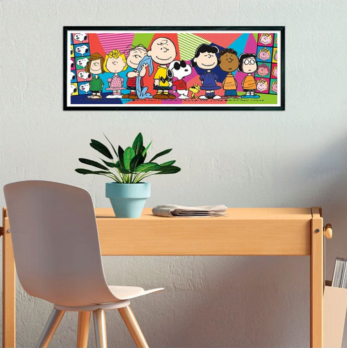 Snoopy uznirstošā 1000 db-os panorāmas puzle Clementoni