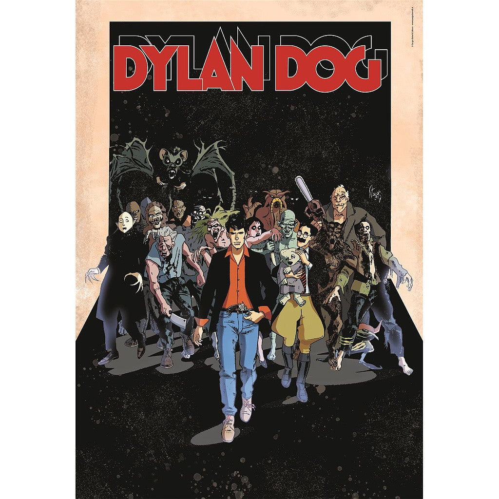 Clementoni kompaktā puzle "Dylan Dog", 1000 gabali