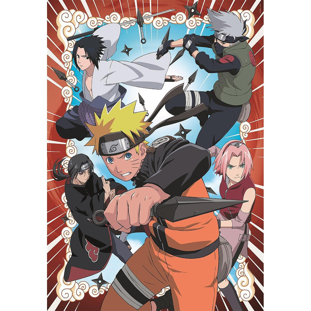 Naruto Ninja Mission 1000 db-os mīkla Clementoni