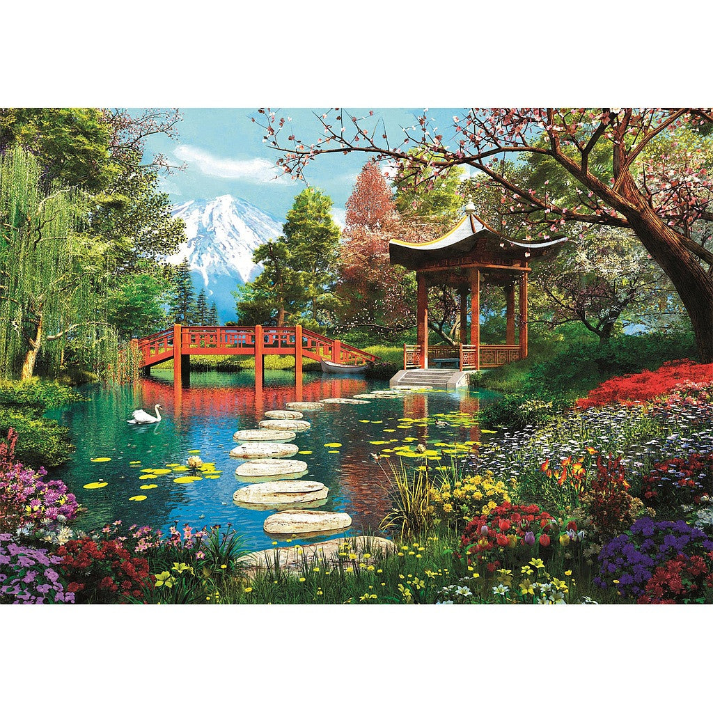 Jap√°n Gardens of Fuji 1000 db-os kompaktā puzle Clementoni