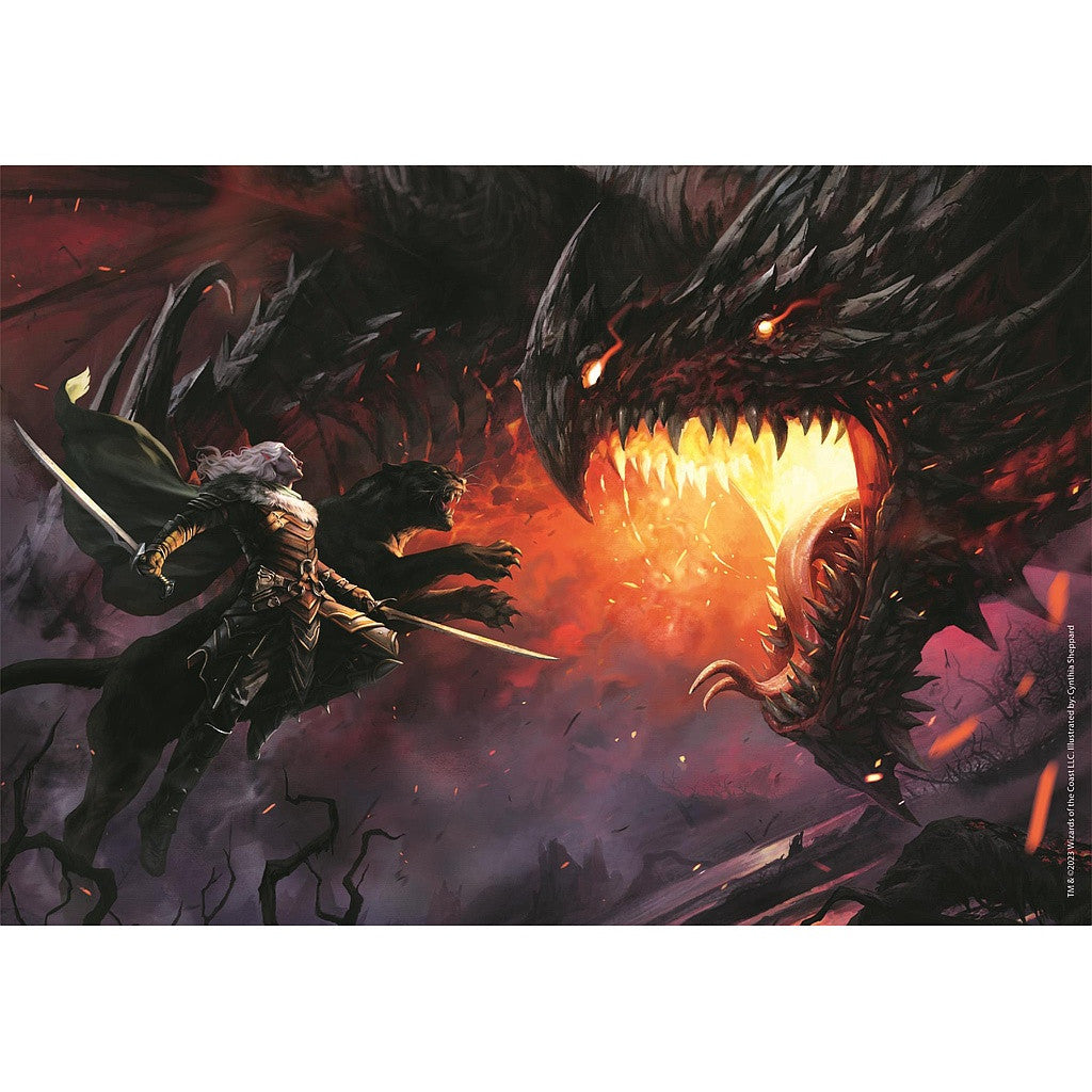Dungeons & Dragons Dark Elf 1000 gab. kompakta puzle Clementoni