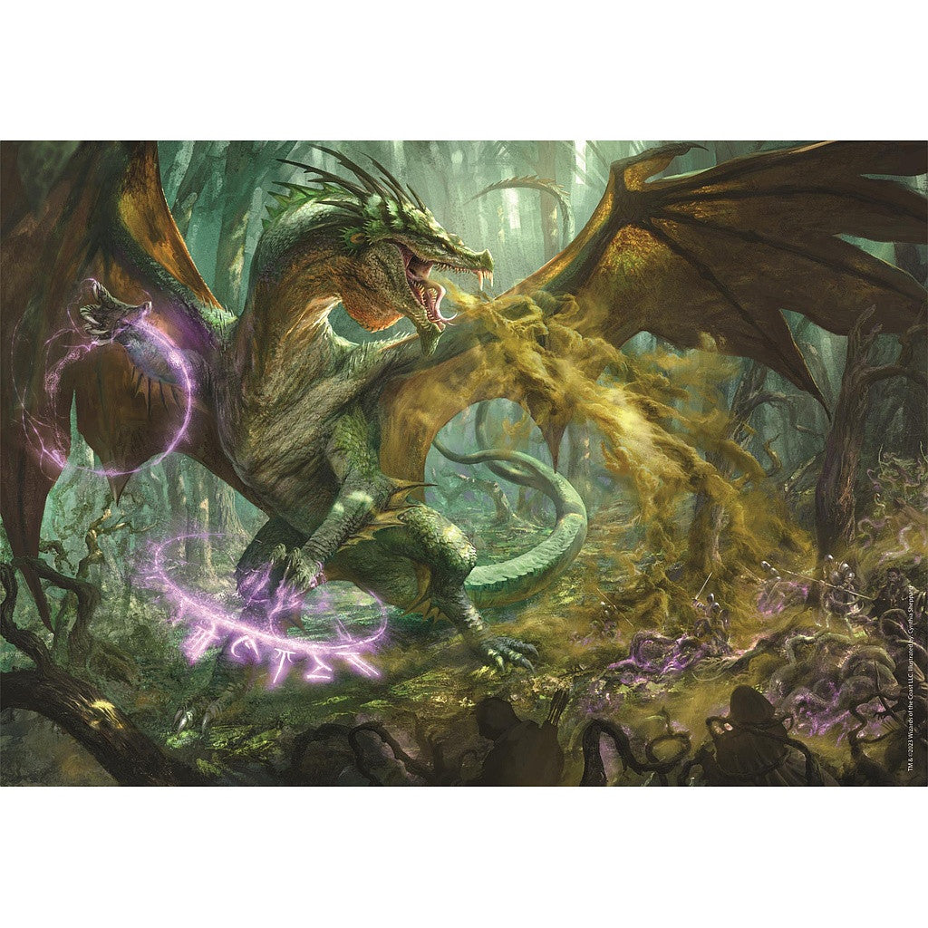 Dungeons & Dragons Poison 1000 gab. kompakta puzle Clementoni