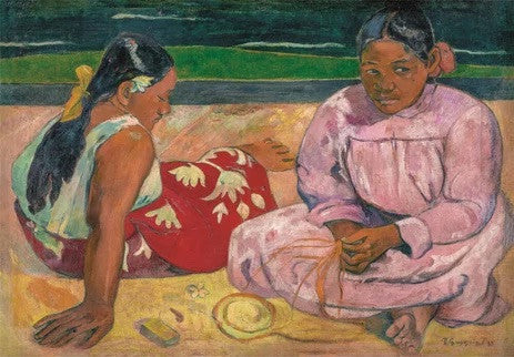 Art Gauguin Tahiti Women 1000 detaļu kompaktā puzle Clementoni