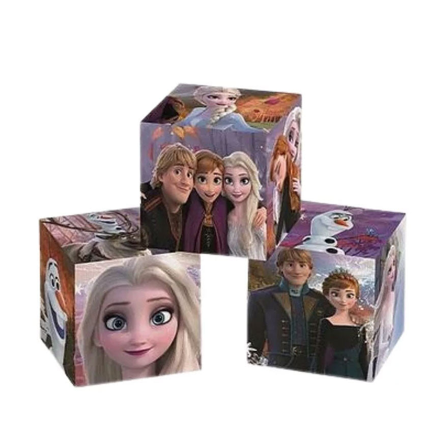 Disney Ledus sirds pasaku kubiņu komplekts 12 gab. Clementoni