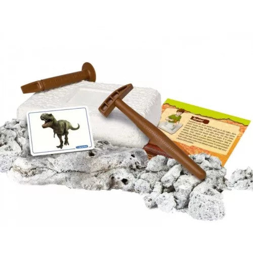 Dinozauru Archeo Fun mirdzošs arheoloģiskais komplekts Clementoni