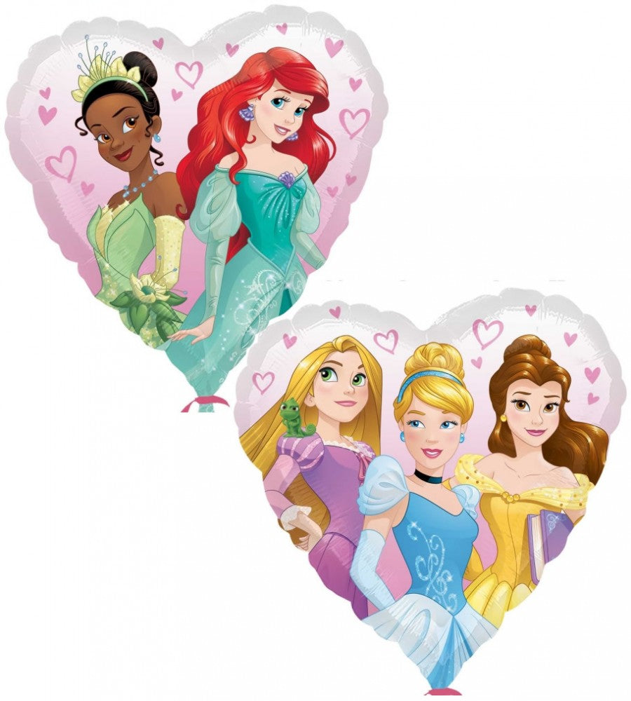 Disney Princess sirds formas folijas balons 43 cm