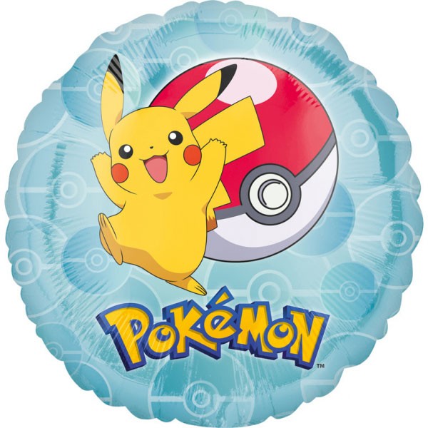 Pokémon folijas balons 43 cm