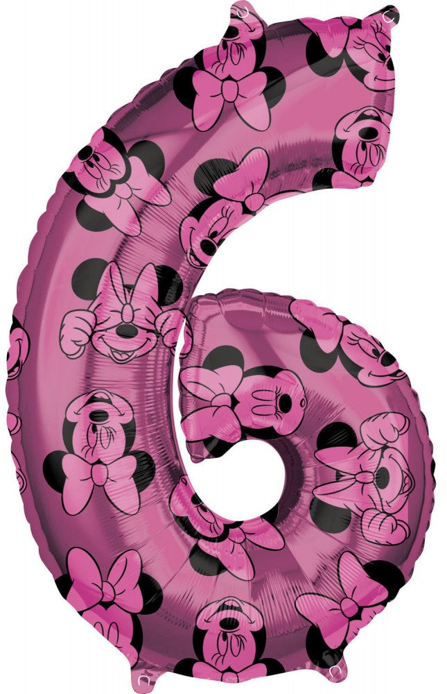 Disney Minnijas folijas balons Nr. 6, 66 cm