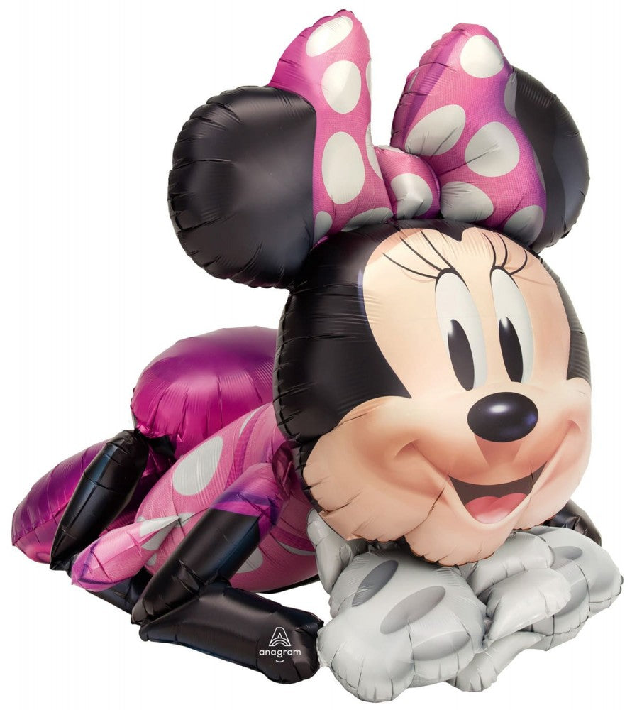 Disney Minnie AirWalker staigājošais folijas balons 88 cm