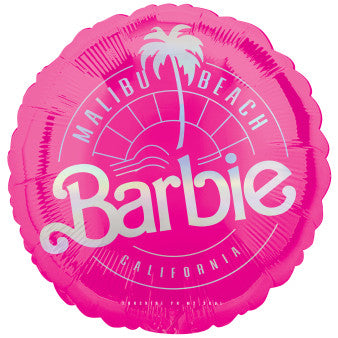 Barbie Malibu pludmales folijas balons 43 cm