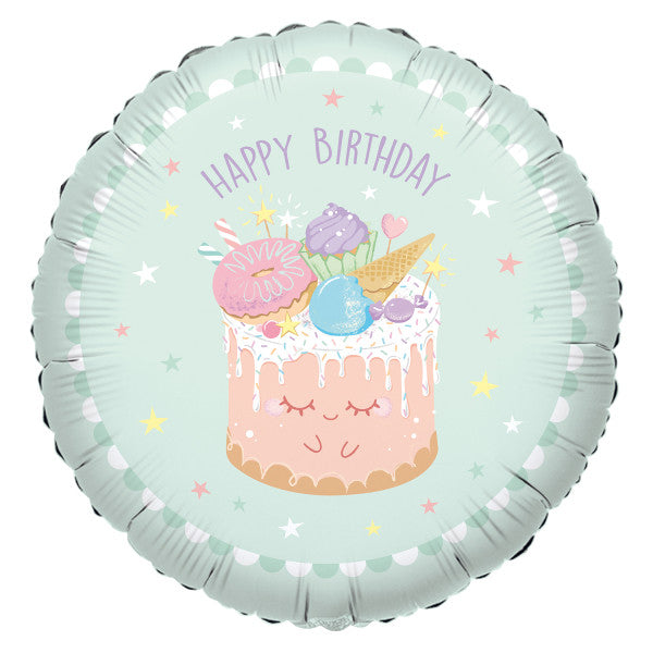 Folijas balons "Cupcake Crazy Cake" 43 cm
