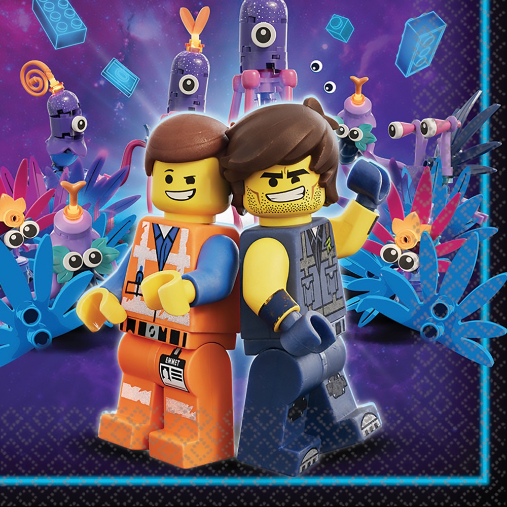 Lego filmas piedzīvojumu salvetes 16 gab. 33x33 cm