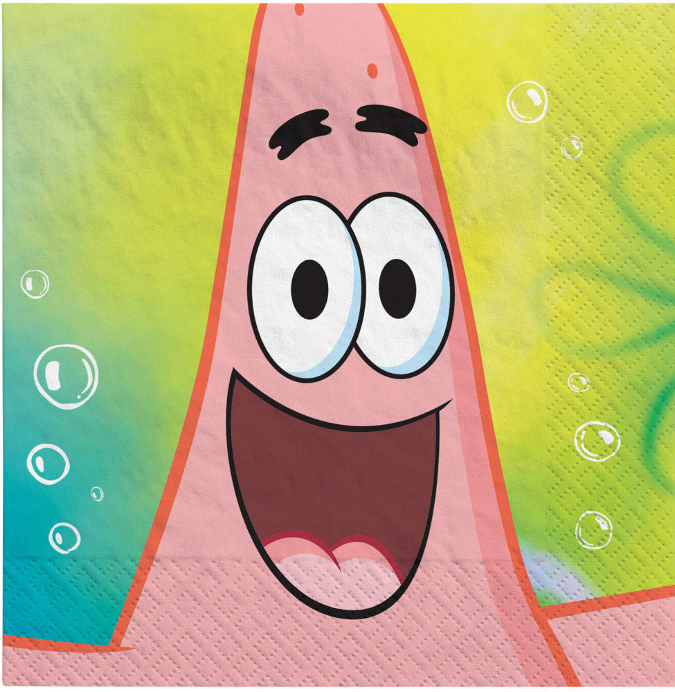 SpongeBob Laugh 16 salvešu komplekts 33x33 cm