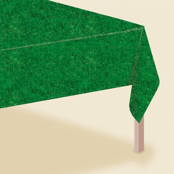 Futbola laukuma plastmasas galdauts 137x259 cm