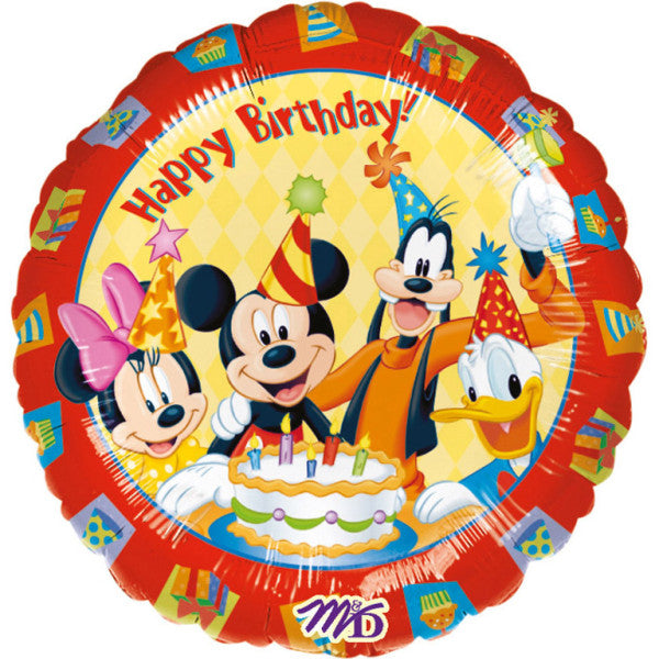 Disney Mikija laimīgais folijas balons 43 cm