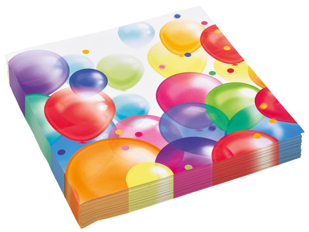 Balonu salvetes 20 gab. 33x33 cm