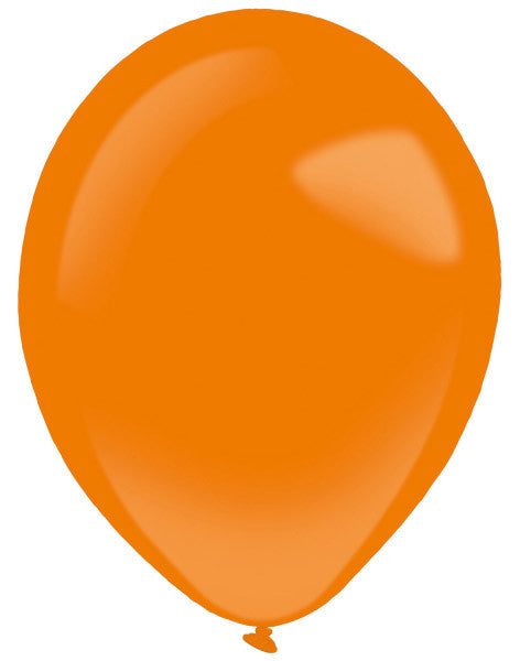 Krāsainie mandarīnu baloni, 100 gab. 5 collas (13 cm)