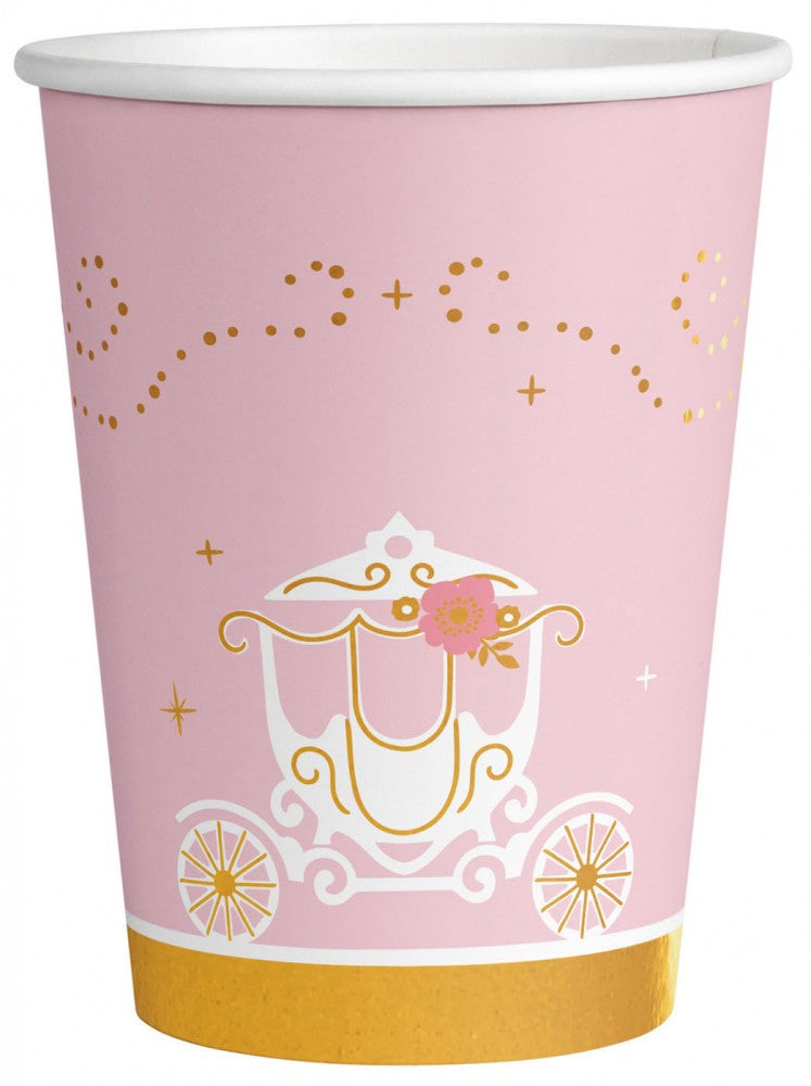 Princeses Swan papīra krūzītes 8 gab. 250 ml