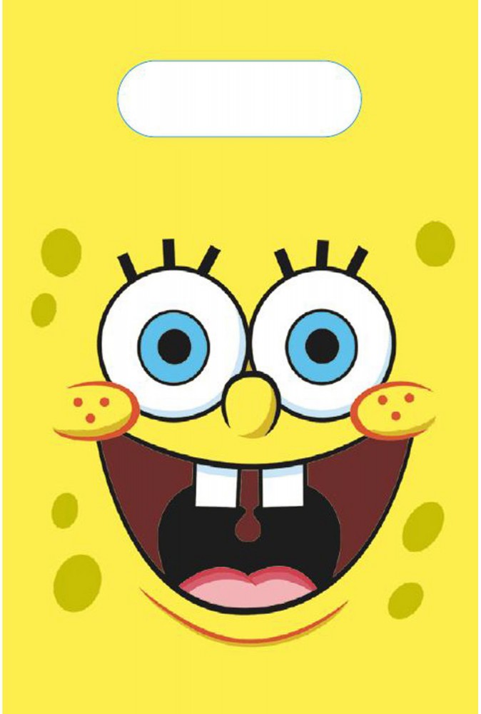 SpongeBob smieklu dāvanu maisiņš 8 gab.