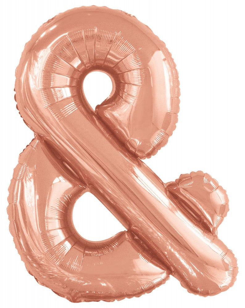 Folijas balons "Cipari un burti", 108 cm, zelta krāsā