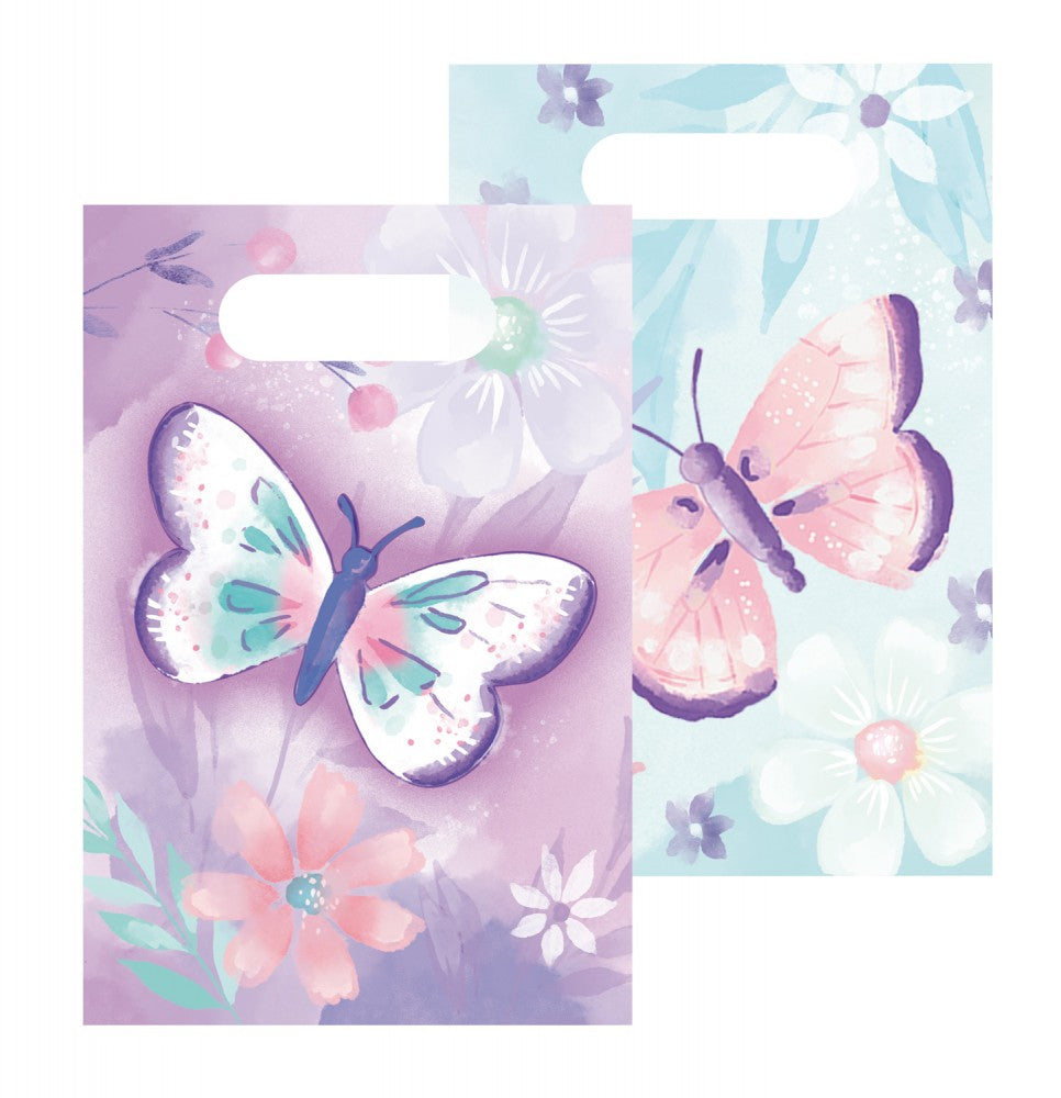 Butterfly Flutter dāvanu maisiņu komplekts, 8 gab.