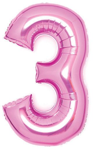 Folijas balons "Cipars 3", 66 cm