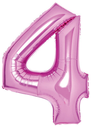 Folijas balons "Cipars 4", 66 cm