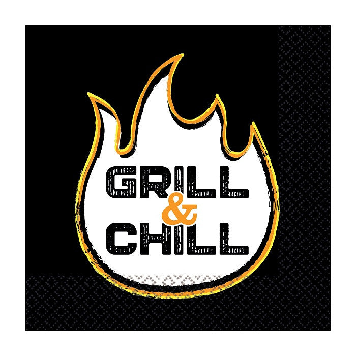 Salvetes "Food Grill & Chill" 16 gab. 33x33 cm