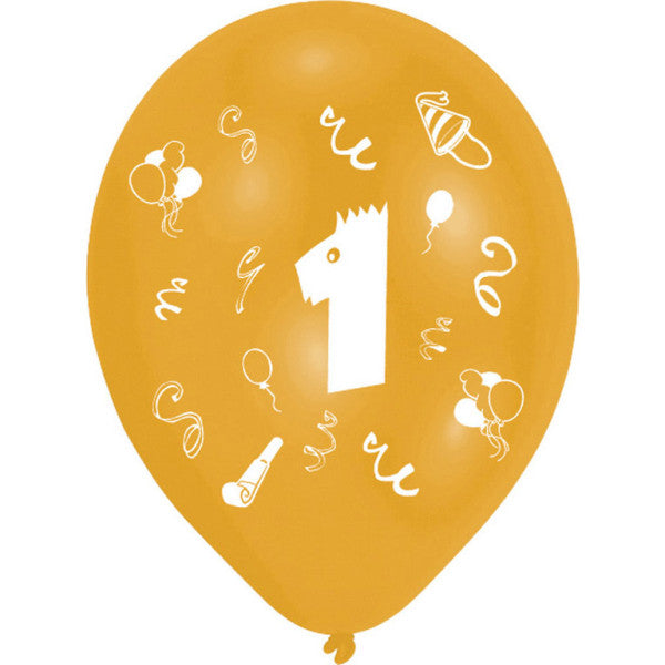 Daudz laimes dzimšanas dienā lente Daudz laimes dzimšanas dienā 1 balonu komplekts, 8 gab. 10 collas (25,4 cm)