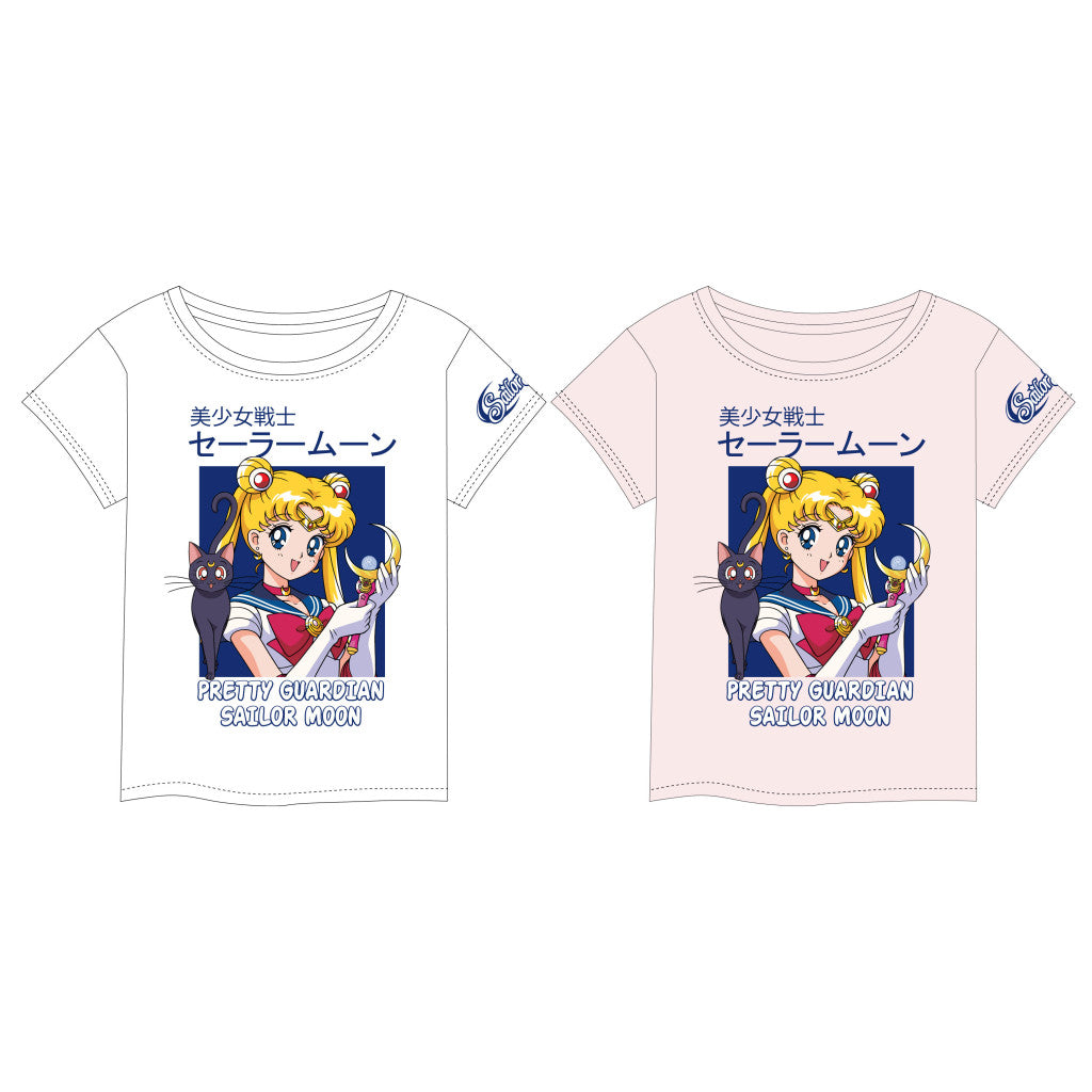 Sailor Moon Guardian bērnu īsais T-krekls, augšdaļa 134-164 cm