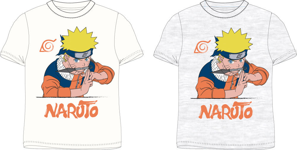 Naruto Jutsu bērnu īsais krekls, topiņš 104-152 cm