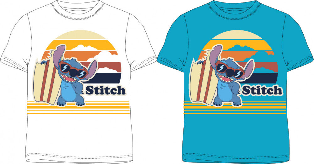 Disney Lilo un Stitch bērnu īsais krekls, topiņš 98-128 cm