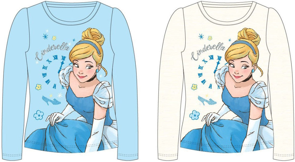 Disney Princess Cinderella bērnu garais krekls, topiņš 98-128 cm