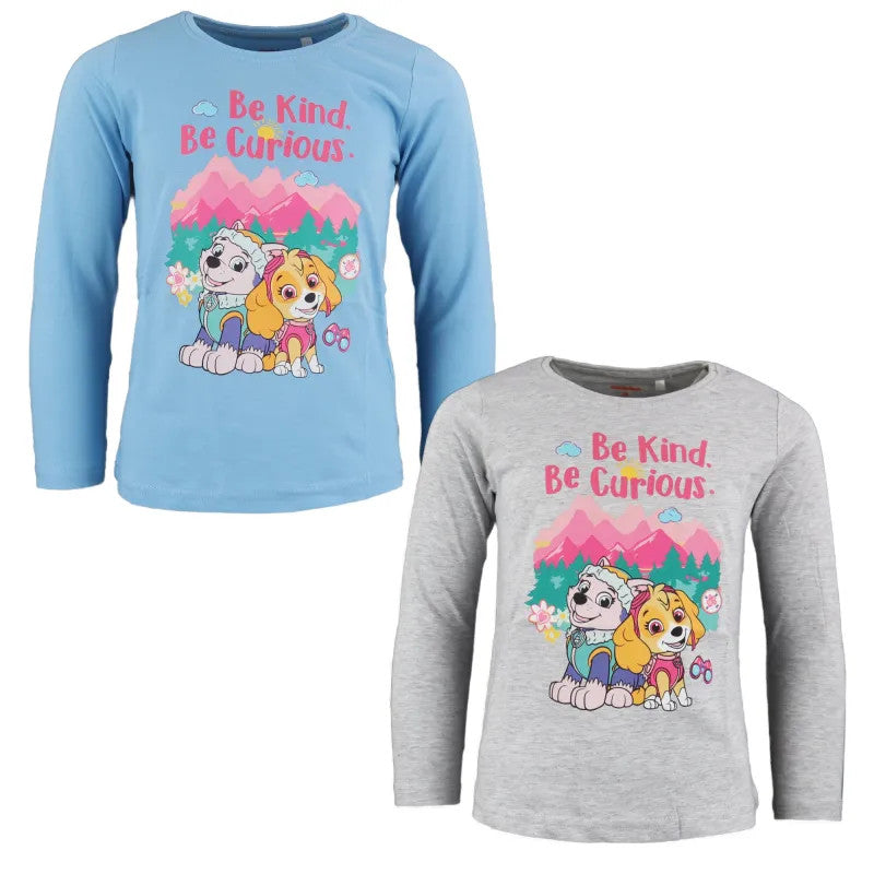 Ķepu patruļa "Be Kind" bērnu garais krekls, topiņš 98-128 cm