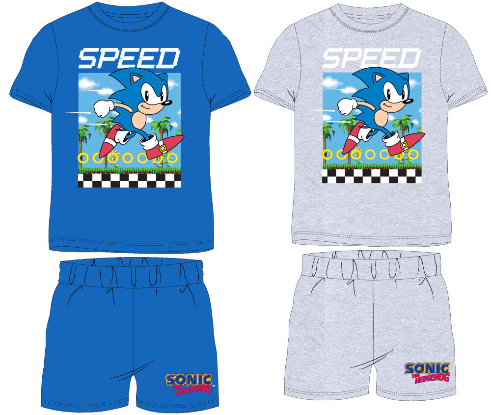 Sonic the Hedgehog Speed bērnu īsā pidžama 104-128 cm