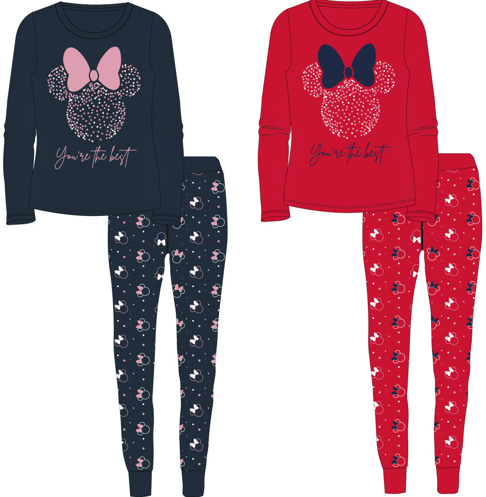 Disney Minnie Best bērnu garā pidžama 104-134 cm