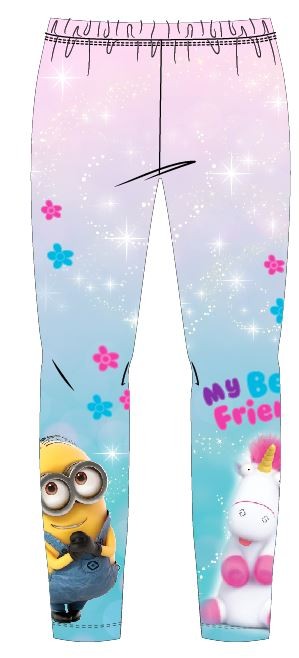 Minions Vienradža Draugs bērnu legingi 98-128 cm