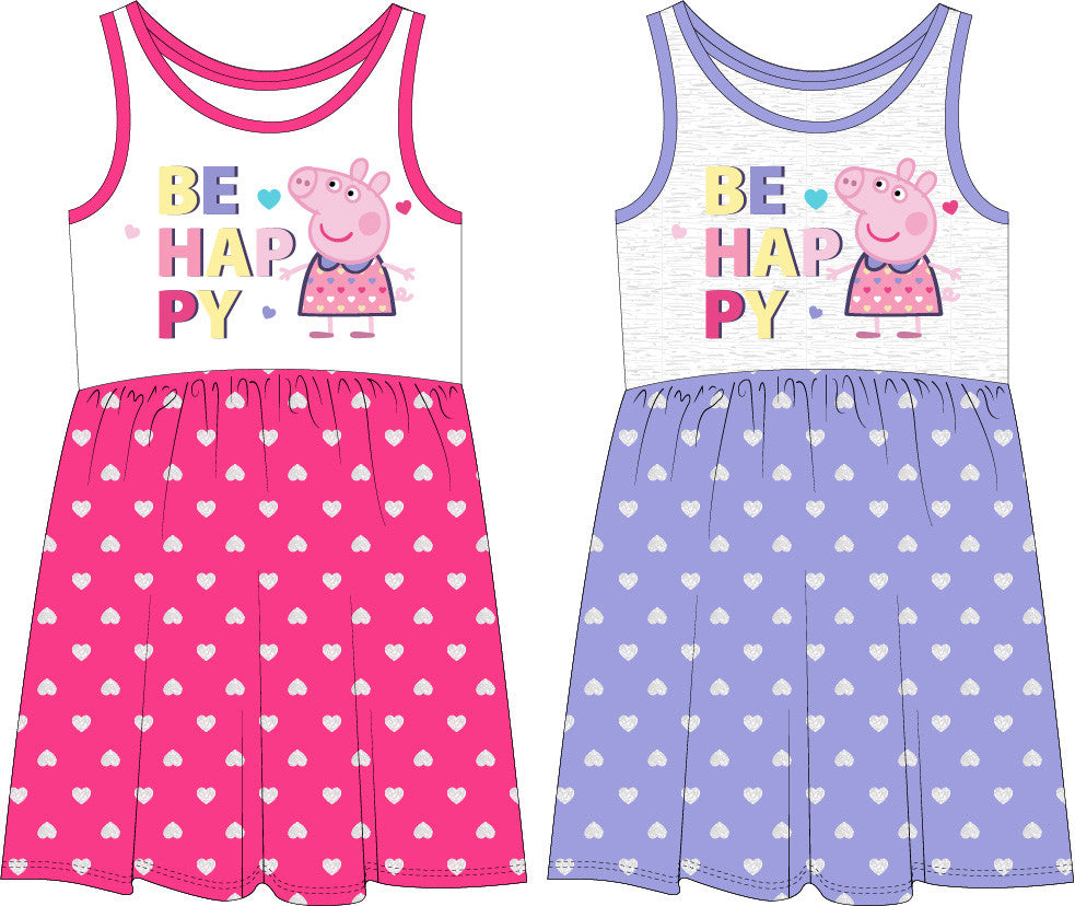 Peppa Pig bērnu vasaras kleita 92-116 cm